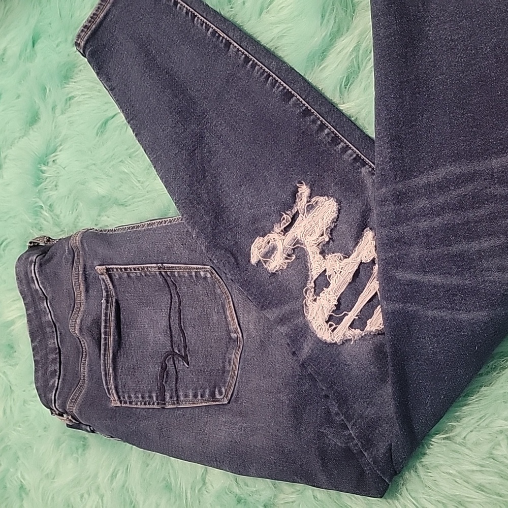 AE curvy high rise jegging